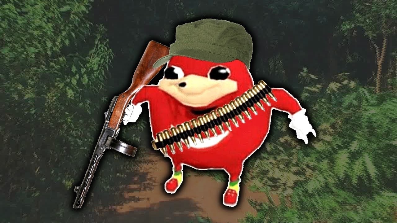 Ugandan knuckles  Blank Meme Template