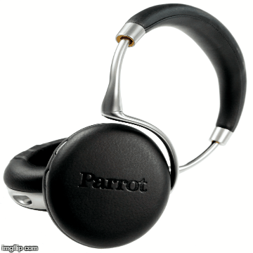 Słuchawki Parrot Zik 3 | image tagged in gifs | made w/ Imgflip images-to-gif maker