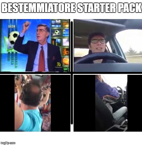Blank Starter Pack | BESTEMMIATORE STARTER PACK | image tagged in memes,blank starter pack | made w/ Imgflip meme maker