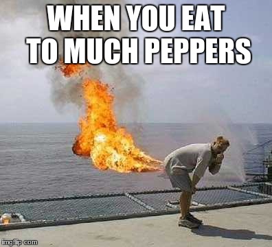 Darti Boy | WHEN YOU EAT TO MUCH PEPPERS | image tagged in memes,darti boy | made w/ Imgflip meme maker