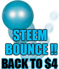 STEEM BOUNCE !! BACK TO $4 | made w/ Imgflip meme maker