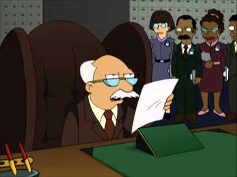 Futurama Bureaucrat Blank Meme Template