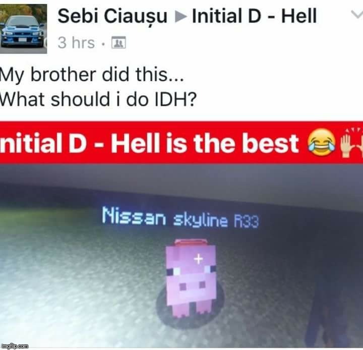 What do IDH? | image tagged in memes,minecraft,facebook | made w/ Imgflip meme maker