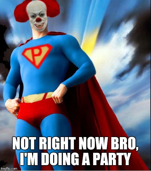 NOT RIGHT NOW BRO, I'M DOING A PARTY | made w/ Imgflip meme maker