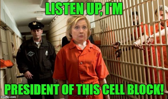 LISTEN UP, I'M PRESIDENT OF THIS CELL BLOCK! | made w/ Imgflip meme maker