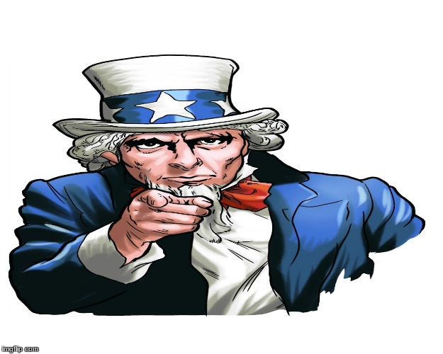 image tagged in uncle sam / i want you | made w/ Imgflip meme maker