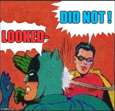 LOOKED- DID NOT ! | made w/ Imgflip meme maker