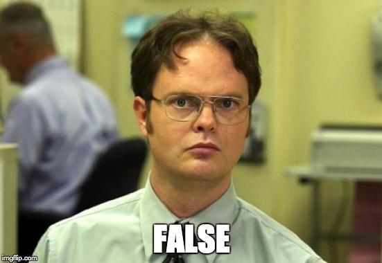 Dwight Schrute Meme | FALSE | image tagged in memes,dwight schrute | made w/ Imgflip meme maker