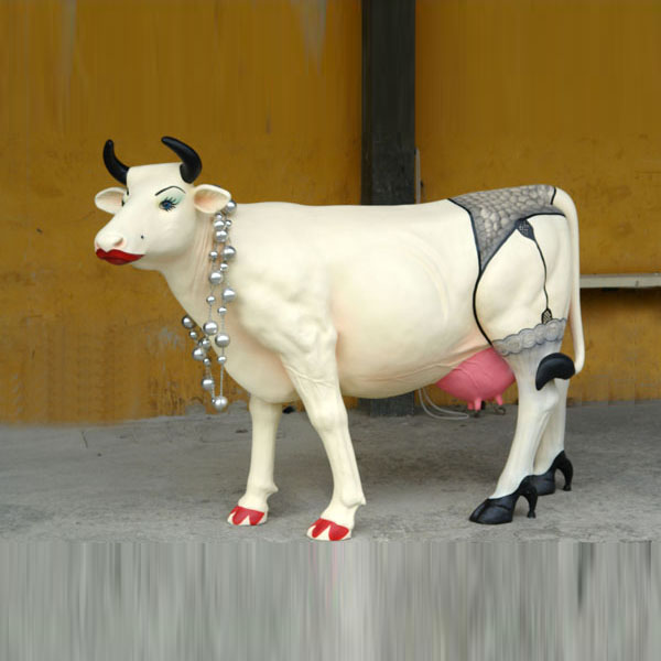 sexy cow Blank Meme Template