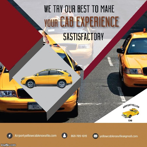 Choose from elegant yellow cabs to experience the best place on Earth, Knoxville. Book Now www