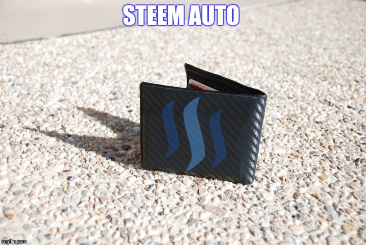 STEEM AUTO | image tagged in steemwallet | made w/ Imgflip meme maker
