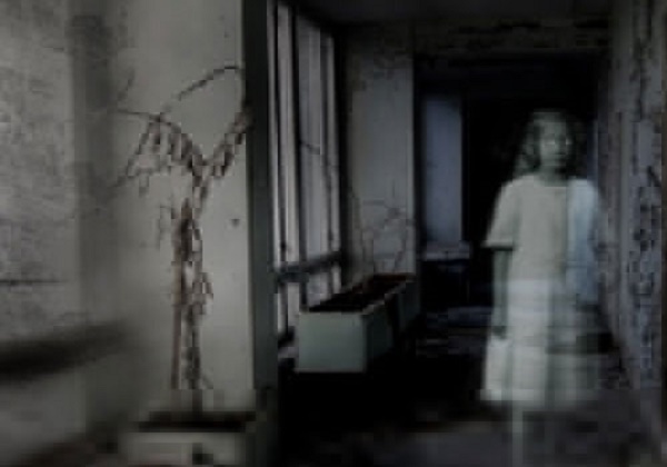 High Quality haunted hospital ghost Blank Meme Template