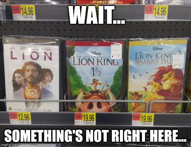 Hmmmm | WAIT... SOMETHING'S NOT RIGHT HERE... | image tagged in lion king meme | made w/ Imgflip meme maker