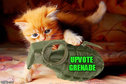 UPVOTE GRENADE | made w/ Imgflip meme maker