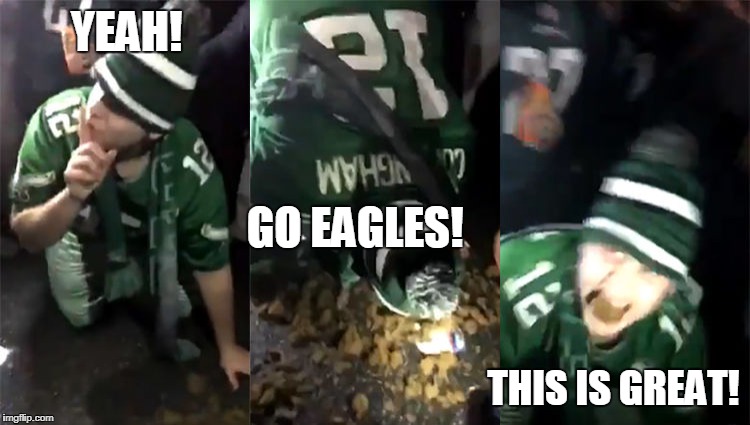 YEAH! THIS IS GREAT! GO EAGLES! | made w/ Imgflip meme maker