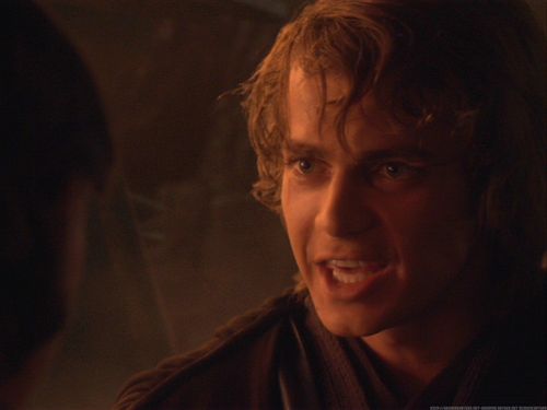 High Quality Anakin unhinged Blank Meme Template