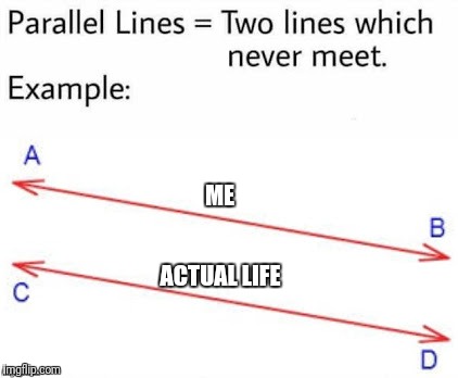 Lifeline | ME; ACTUAL LIFE | image tagged in memes,new template | made w/ Imgflip meme maker