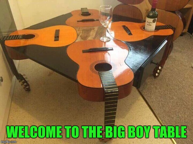 WELCOME TO THE BIG BOY TABLE | made w/ Imgflip meme maker