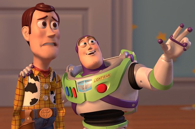 High Quality Buzz and Woody Blank Meme Template