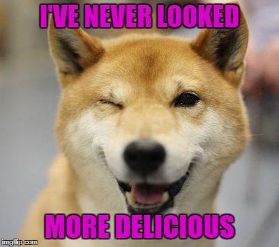 I'VE NEVER LOOKED MORE DELICIOUS | made w/ Imgflip meme maker