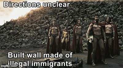 image tagged in trump wall | made w/ Imgflip meme maker