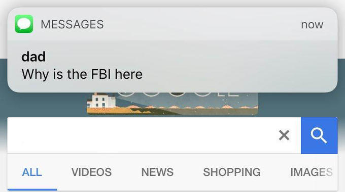 why is the FBI here? Blank Meme Template