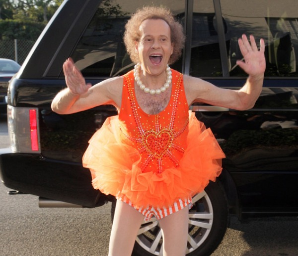 High Quality richard simmons Blank Meme Template