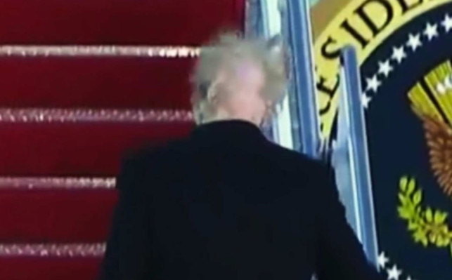 High Quality Save Trump's Hair Blank Meme Template