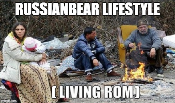 RUSSIANBEAR LIFESTYLE; (                             ) | made w/ Imgflip meme maker