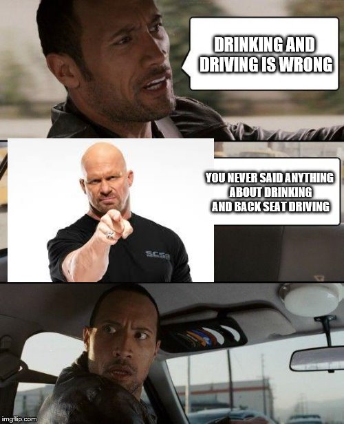 The Rock Driving Gif - Imgflip