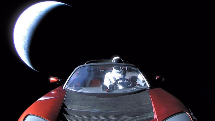 Starman Last Selfie Blank Meme Template