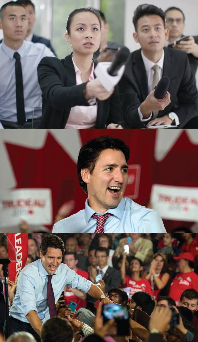 Woke bae Trudeau Blank Meme Template