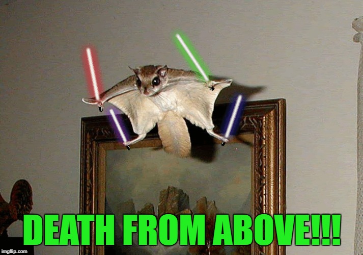 DEATH FROM ABOVE!!! | made w/ Imgflip meme maker