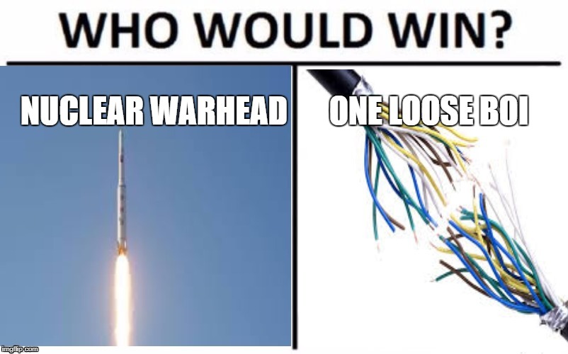 It doesn't matter who would win, but we'd all lose... | image tagged in who would win,boi | made w/ Imgflip meme maker