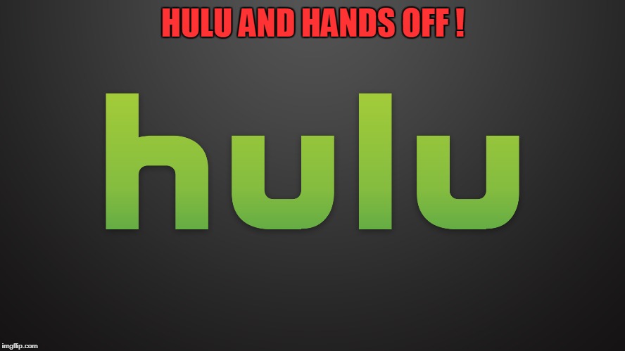 HULU AND HANDS OFF ! | image tagged in netflix | made w/ Imgflip meme maker