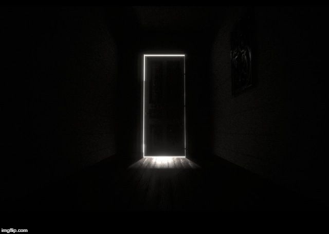 Dark Door | image tagged in dark door | made w/ Imgflip meme maker