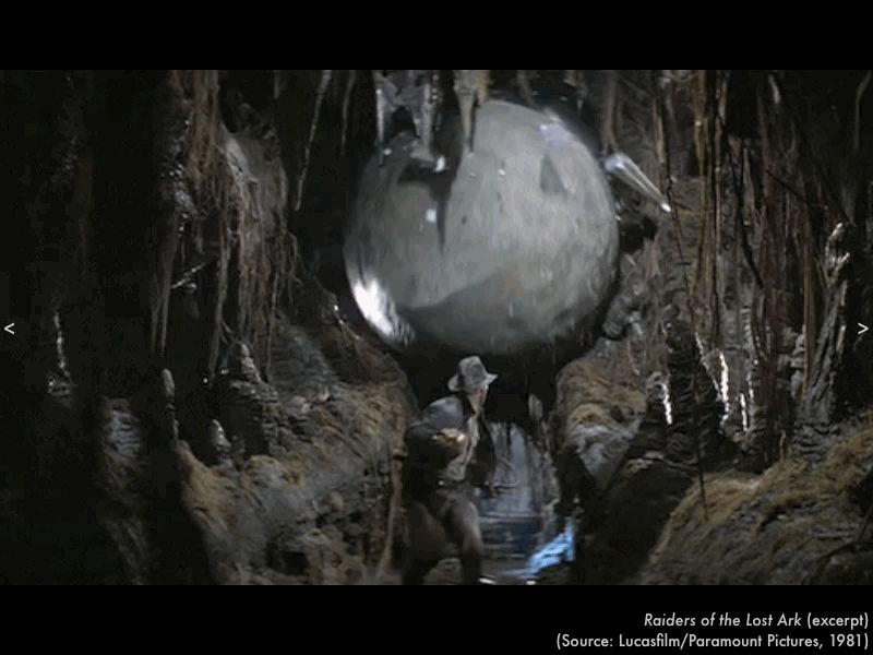 High Quality Indiana Jones boulder Blank Meme Template