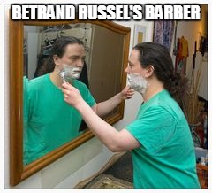 BETRAND RUSSEL'S BARBER | made w/ Imgflip meme maker