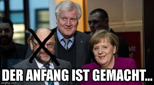 DER ANFANG IST GEMACHT... | made w/ Imgflip meme maker