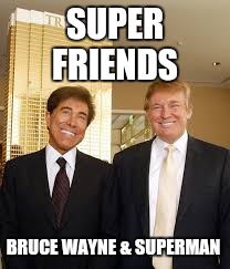 SUPER FRIENDS BRUCE WAYNE & SUPERMAN | made w/ Imgflip meme maker