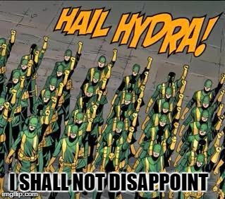 I SHALL NOT DISAPPOINT | made w/ Imgflip meme maker