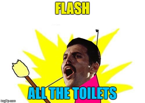 FLASH ALL THE TOILETS | made w/ Imgflip meme maker