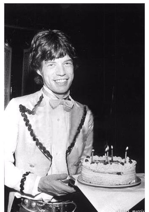 High Quality Mick Jagger Cake Blank Meme Template