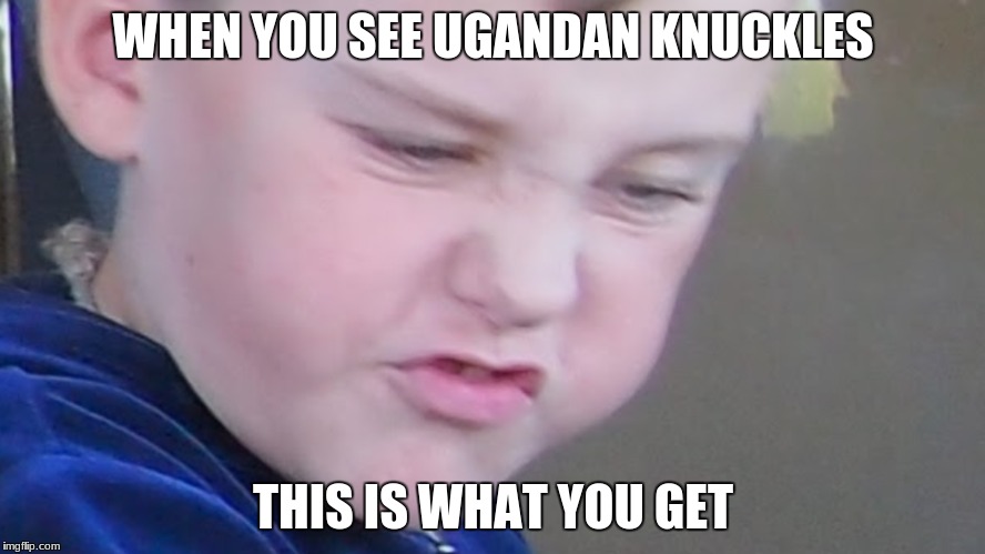 This is what you get | WHEN YOU SEE UGANDAN KNUCKLES; THIS IS WHAT YOU GET | image tagged in memes,funny,this is,ugandan knuckles,do you know the way,gifs | made w/ Imgflip meme maker