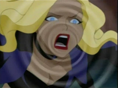 black canary shouting/screaming Blank Meme Template