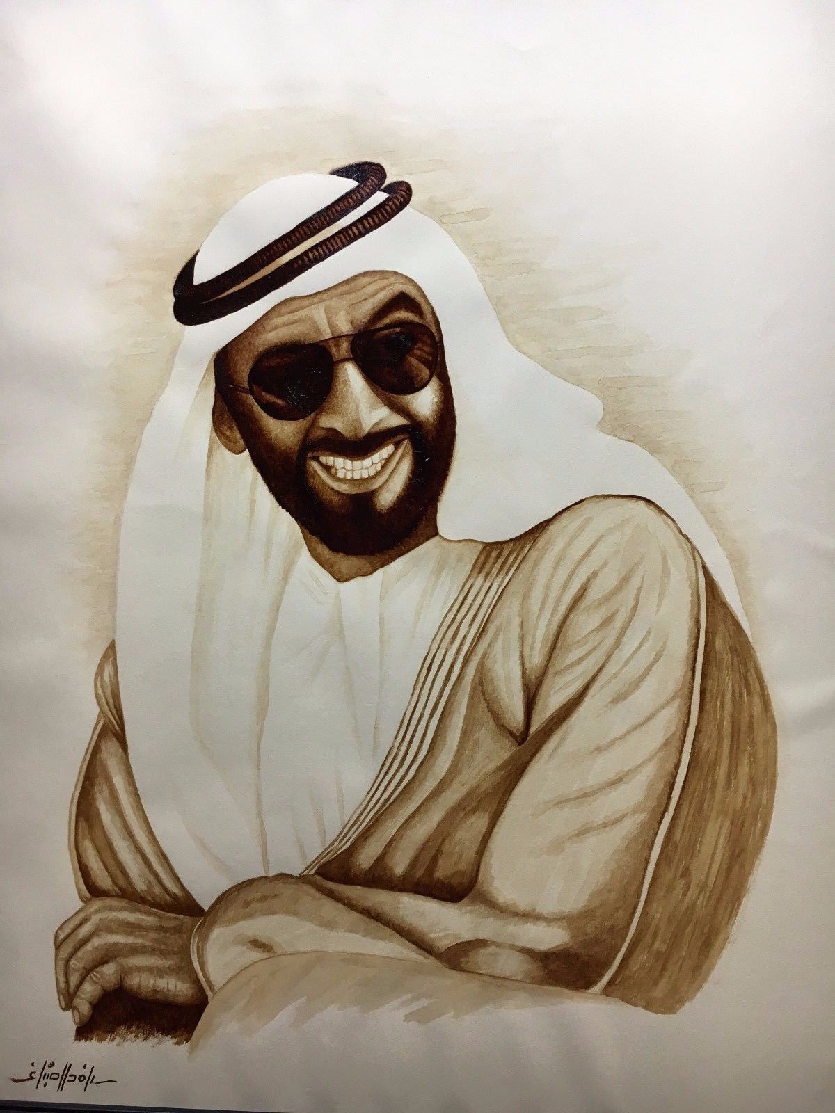 Sheikh Zayed Blank Meme Template