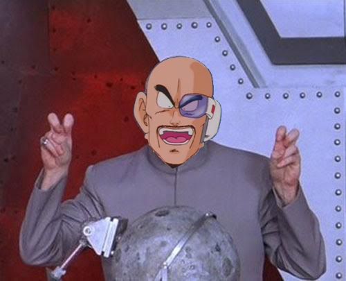 Dr Evil Nappa Laser Blank Meme Template