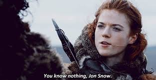 High Quality game of thrones you know nothing jon snow Blank Meme Template