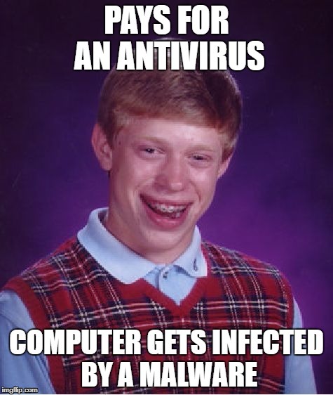 RIP Computer | image tagged in bad luck brian | made w/ Imgflip meme maker
