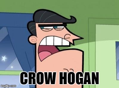 Dinkleberg | CROW HOGAN | image tagged in dinkleberg | made w/ Imgflip meme maker